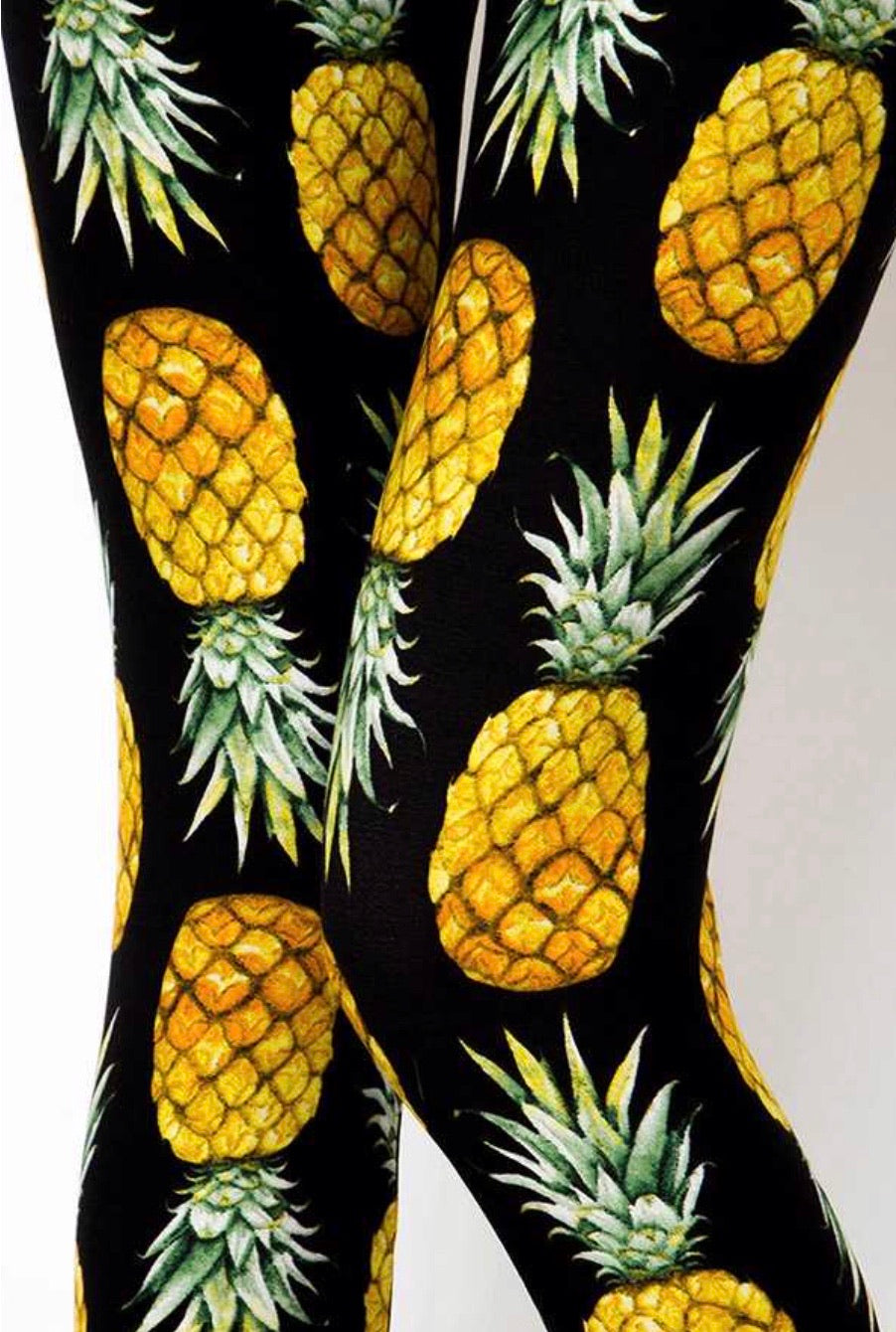 Pineapples on Black