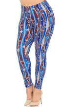 Load image into Gallery viewer, USA Leggings PLUS
